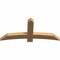 Ekena Millwork Bellingham Timber Gable Bracket, Western Red Cedar, 60"W x 27"H x 3 1/2"D x 5 1/2"F, 11/12 Pitch GBW060X27X0406BEL00SWR - alternate 4